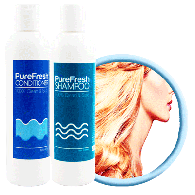 PureFresh Shampoo & Conditioner Combo Set - 240ml x 2