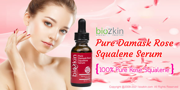 BioZkin Pure Damask Rose Squalene Serum