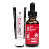 BioZkin Gift Set - BioZkin B12 Plus+ Cream & Pure Damask Rose Squalene Serum